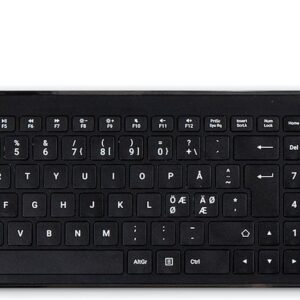 Mousetrapper tüüpi klaviatuur, must