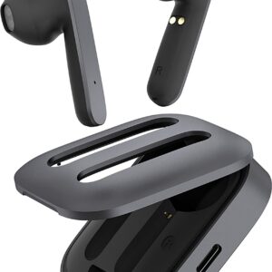 ProCaster TW12 taskuga täielikult juhtmevabad kõrvaklapid, relvmetalli hall