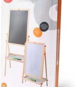 bo. Puinen kaksipuoleinen maalausteline