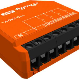 Shelly i4 Gen3 -ohjainlaite Wi-Fi-verkkoon