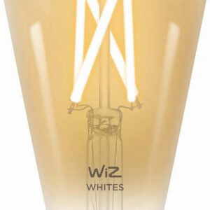 WiZ nutikas pirn, E27, merevaigukollane klaas - valge valguse varjundid, Wi-Fi, 2000-5000 K, 640 lm