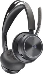 Poly Voyager Focus 2 Bluetooth-peakomplekt laadimisalusega, Microsoft Teamsi sertifikaadiga - Pilt 2