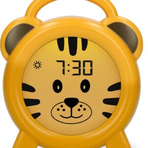Alecto Baby Tiger -unirytmiä opettava herätyskello, digitaali
