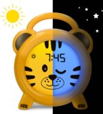 Alecto Baby Tiger -unirytmiä opettava herätyskello, digitaali - Pilt 2