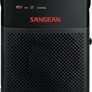 Sangean SR-35 taskuraadio, must