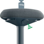 Leitz Ergo aktiivtool istumiseks, tumehall - Pilt 5