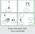 Leitz Ergo aktiivtool istumiseks, tumehall - Pilt 2