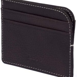 Aarni hirvenahast kaardihoidja, tumepruun