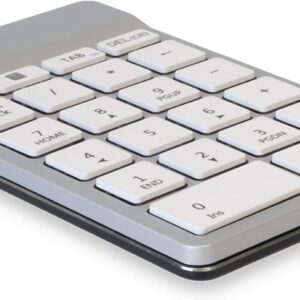 R-Go Numpad Break numbriklaviatuur, juhtmevaba, valge