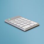 R-Go Numpad Break numbriklaviatuur, juhtmevaba, valge - Pilt 2