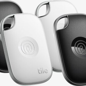 Tile Pro 2024 aktiivsusmonitor, 4 tk pakis, must ja valge