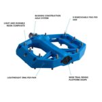 Shimano PD-GR400 Flat Pedal pedaalid, sinine - Pilt 3