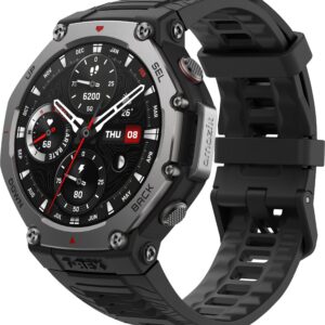 Amazfit T-Rex 3 nutikell, 48,5 mm, must