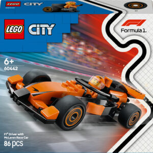 LEGO City 60442 – F1 piloot ja McLareni võidusõiduauto