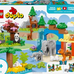 LEGO DUPLO Town 10446 - 3-ühes metsloomade peredele