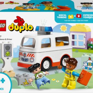 LEGO DUPLO Town 10447 – Kiirabi ja juht