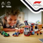 LEGO City 60445 – F1 veoauto RB20 ja AMR24 F1 autodega - Pilt 3