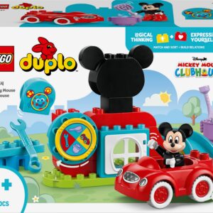 LEGO DUPLO Disney 10454 - Miki Hiire klubimaja ja auto