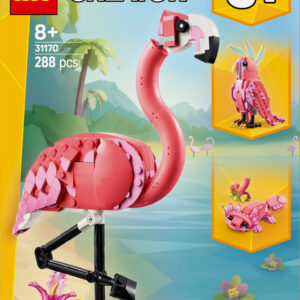 LEGO Creator 31170 – Metsloomad: Roosa flamingo