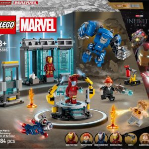 LEGO Super Heroes Marvel 76315 – Iron Man Lab – Soomusruum