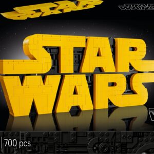 LEGO Star Wars 75407 Klotsidest ehitatud Star Warsi logo