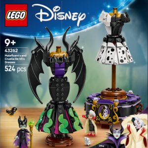 LEGO Disney Classic 43262 – kaabaka ja Cruella De Vili kleidid