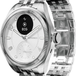 Withings Scanwatch Nova nutikell, 42 mm, säravvalge