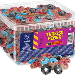 Fazer Tyrkisk Peber Hot Rings - lahtised kommid, 1,7 kg