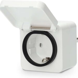 Nedis SmartLife ZBPO130FWT nutikas pistikupesa, 16 A, 3680 W, IP44