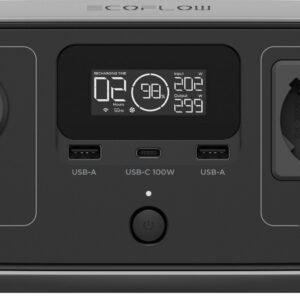 EcoFlow River 3 UPS kaasaskantav elektrijaam, 245 Wh