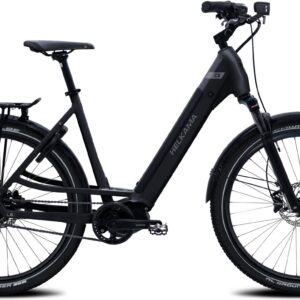 Helkama CX elektriratas, 54 cm, 5-käiguline, must