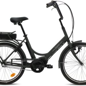 Helkama e-jopo sähköpyörä, 24", 3-vaiht., musta