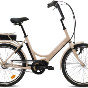 Helkama e-jopo sähköpyörä, 24", 3-vaiht., hiekka