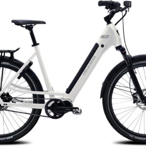 Helkama CX elektriratas, 50 cm, 5-käiguline, pärlvalge