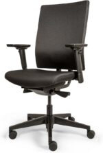 TC FREE 787 Comfort kontoritool, must - Pilt 2