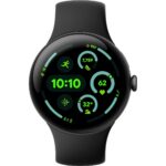 Google Pixel Watch 3 WiFi nutikell, 45 mm, obsidiaanhall / mattmust - Pilt 2