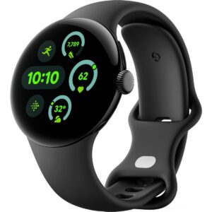 Google Pixel Watch 3 LTE nutikell, 41 mm, obsidiaan / mattmust