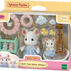 Sylvanian Families õed-vennad vannis