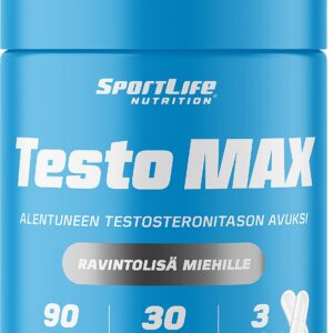 SportLife Testo MAX 90 kapslit, 106 g