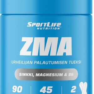 SportLife ZMA 90kapslid, 103g