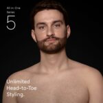 Braun All-in-One Series 5 multifunktsionaalne trimmer, AIO5560, hall - Pilt 2