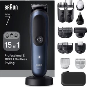 Braun All-in-One Series 7 multifunktsionaalne trimmer, AIO7580, sinine