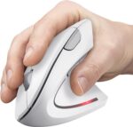 Trust Verto ergonoomiline juhtmevaba vertikaalne hiir, valge - Pilt 4