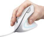 Trust Verto ergonoomiline vertikaalne hiir, valge - Pilt 3