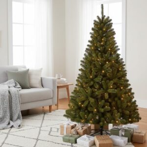 Charltoni jõulupuu tuledega sise- ja välistingimustes kasutamiseks, 185 cm