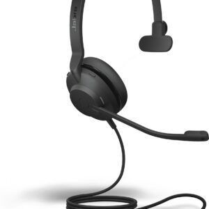Jabra Evolve2 30 SE, USB C/A, UC Mono peakomplekt, must