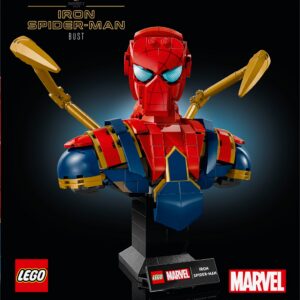 LEGO Super Heroes Marvel 76326 Iron Spider-Mani büst