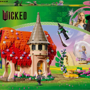 LEGO Wicked 75690 Glinda ja Elphaba teekond Munchkinlandi
