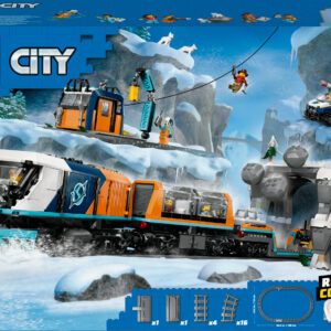 LEGO City 60470 Arktisten tutkimusretkeilijöiden pikajuna