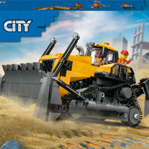 LEGO City 60466 kollane buldooser